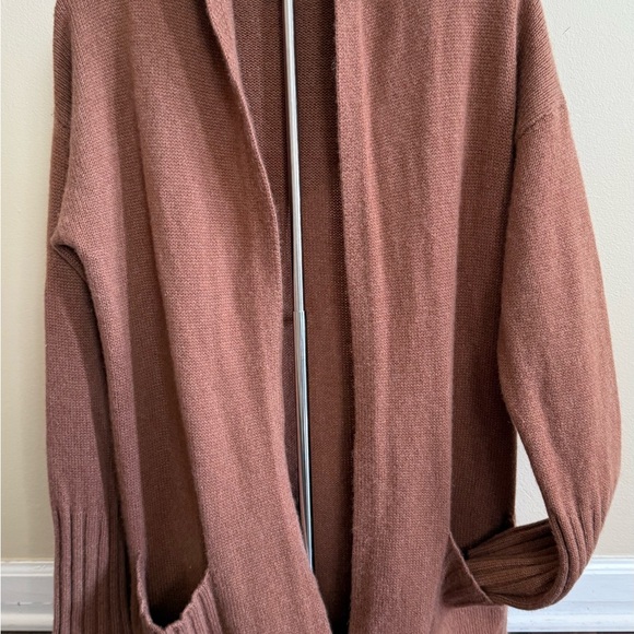 360 Cashmere Tan Knit Sweater - Picture 2 of 12